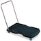 Rubbermaid Commercial Utility-Duty Home/Office Cart, 250 lb Cap., 20.5x32.5, Platform, Black FG440000BLA - alternate 5